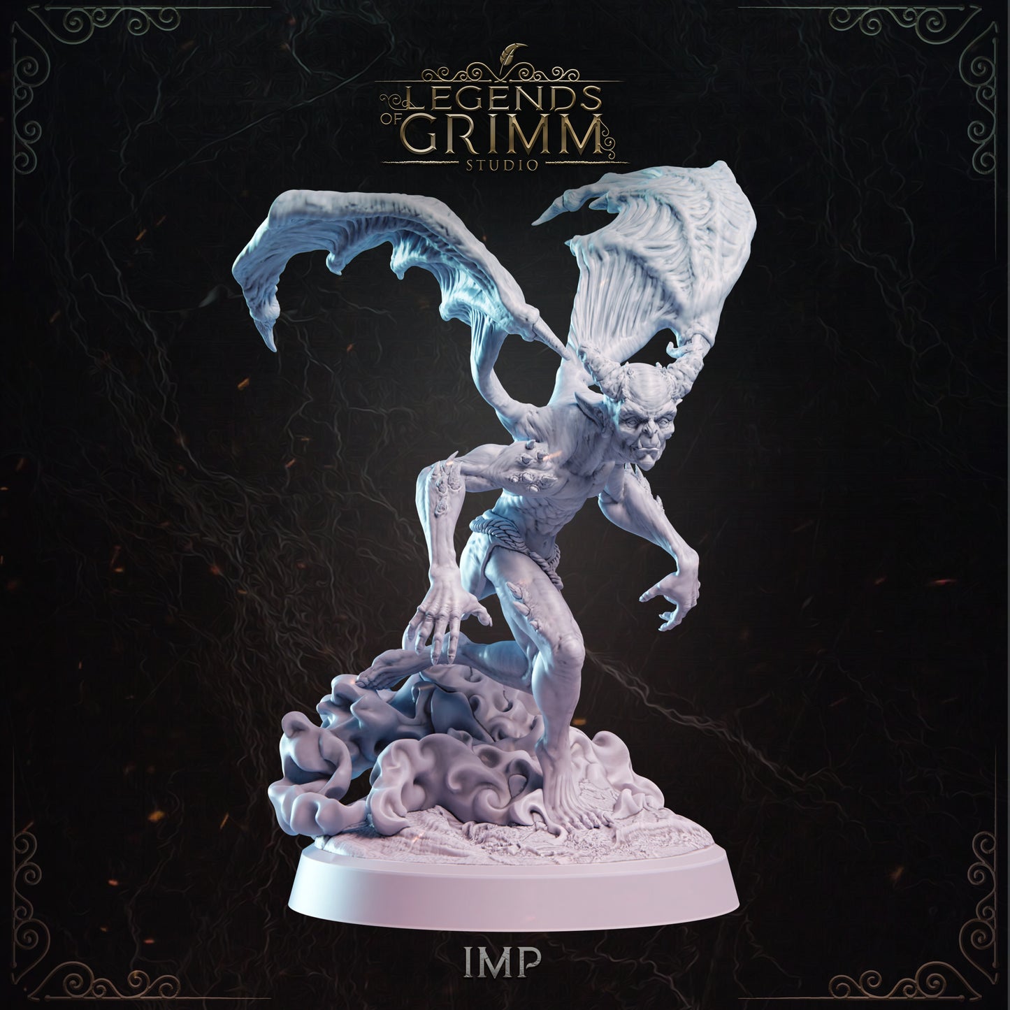 Grimm Legends - Demons - Imp #1 - DnD/TTRPG Figure/Miniature