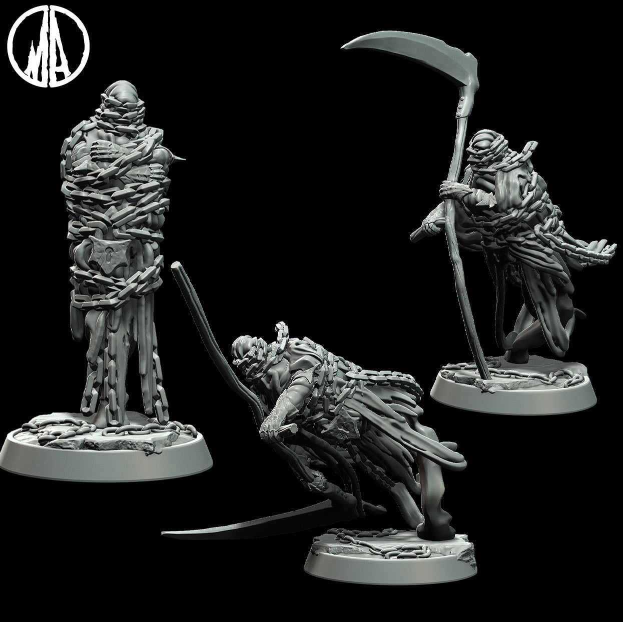Monolith Arts - Lost Souls - Imprisoned Soul - DnD/TTRPG Figure/Miniature