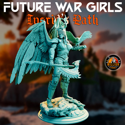Million Miniatures - Future War Girls - Ingrid Ravenson #2 - 75mm Pin Up/Figure/Model/Diorama