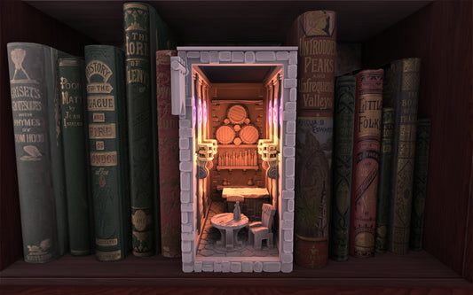 Crosslances - Book Nook/Shelf Insert - Medieval Inn