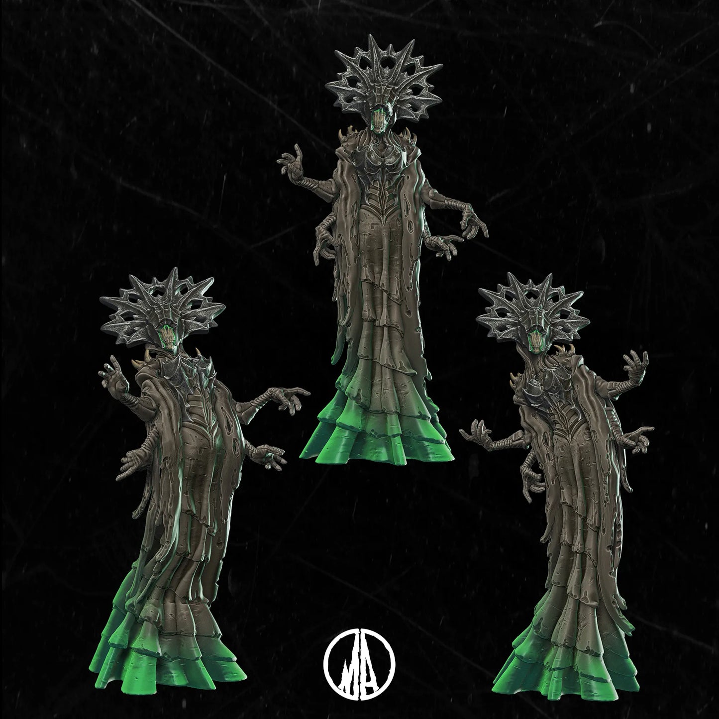 Monolith Arts - Lost Souls II - Insane Witch - DnD/TTRPG Figure/Miniature
