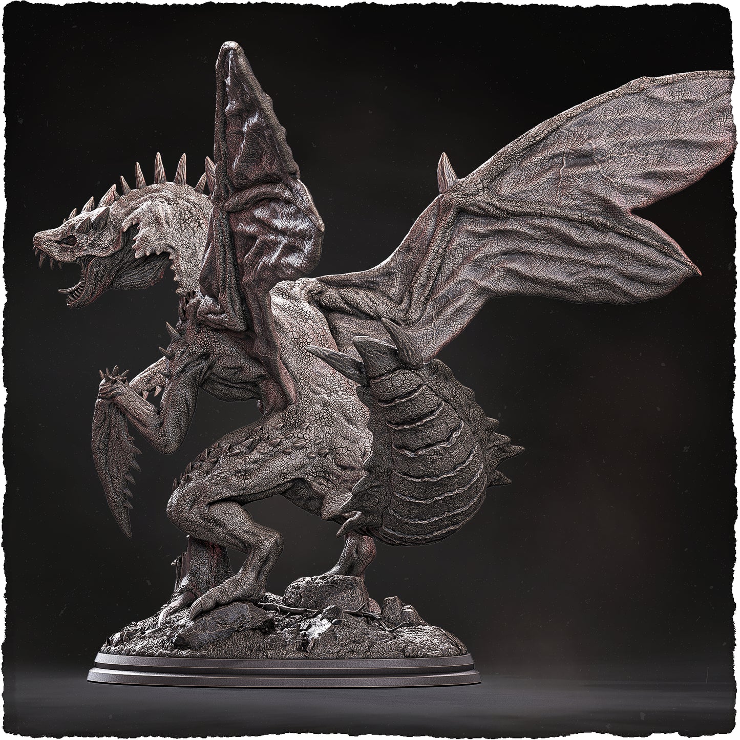 Evox Arts - Arcanterra #1 - Mantis Dragon - DnD/TTRPG Figure/Miniature