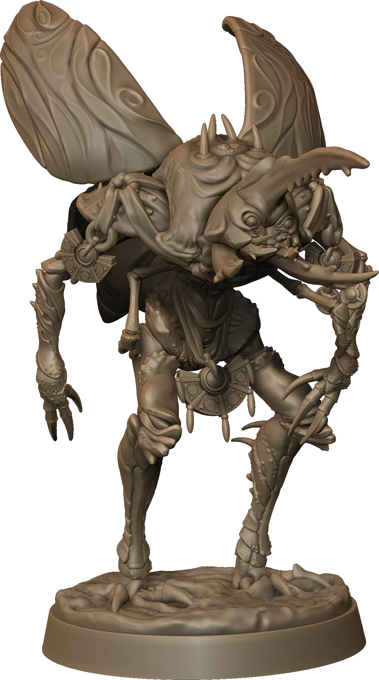 Monolith Arts - Whispering Forest II - Insect Warrior #4 - DnD/TTRPG Figure/Miniature