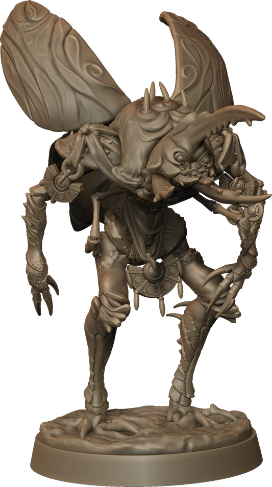 Monolith Arts - Whispering Forest II - Insect Warrior #4 - DnD/TTRPG Figure/Miniature