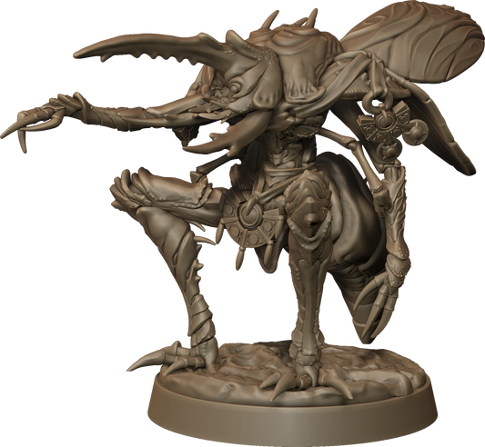 Monolith Arts - Whispering Forest II - Insect Warrior #5 - DnD/TTRPG Figure/Miniature