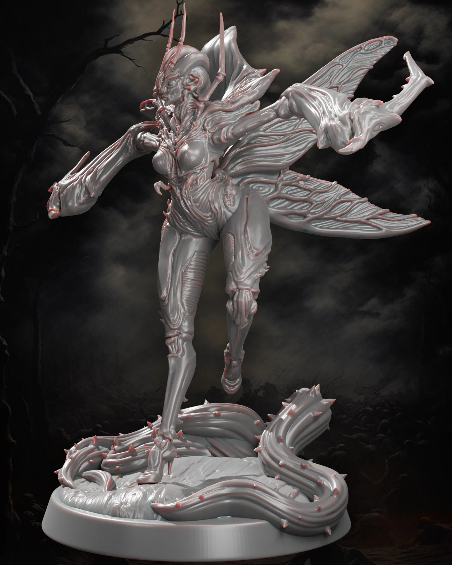 Jugglers Miniatures - Insect Queen - 75/100mm Pin Up/Figure/Model/Diorama