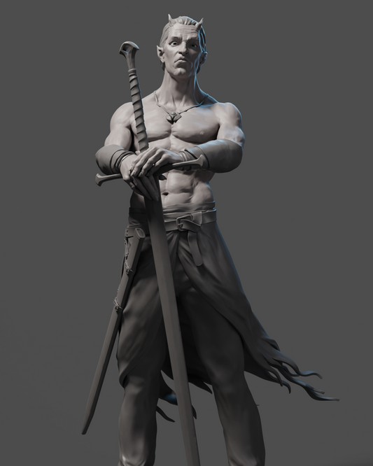 Arxila - Shadows of the Wolfsbane - Einar - 75mm Pin Up/Figure/Model/Diorama