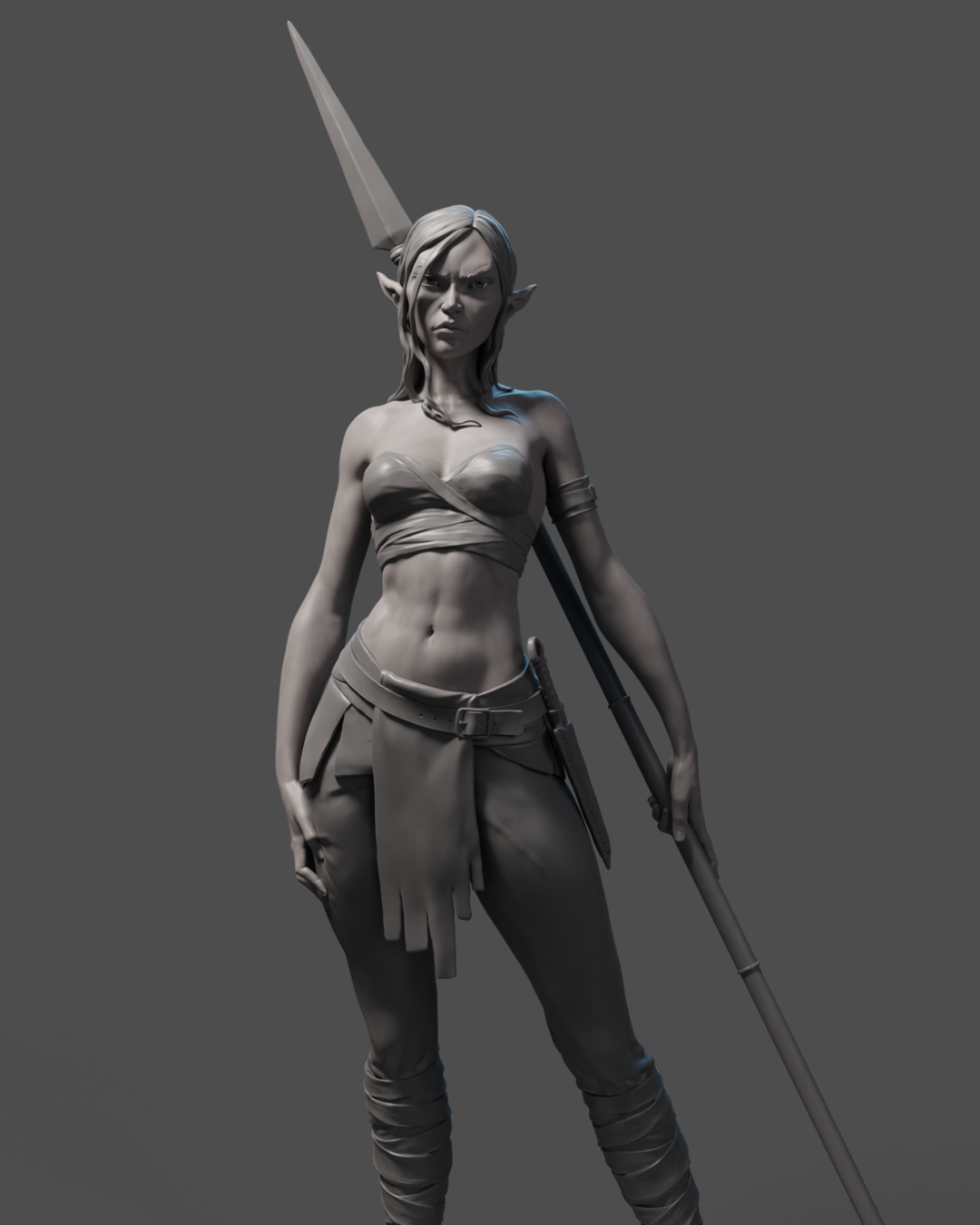 Arxila - Shadows of the Wolfsbane - Thyra - 75mm Pin Up/Figure/Model/Diorama