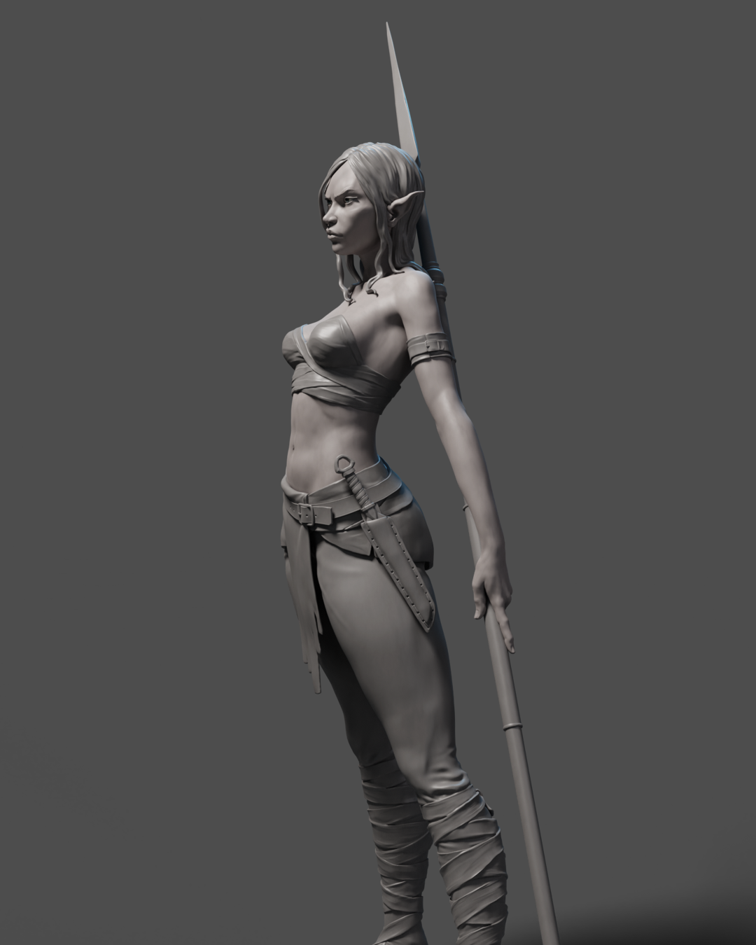 Arxila - Shadows of the Wolfsbane - Thyra - 75mm Pin Up/Figure/Model/Diorama