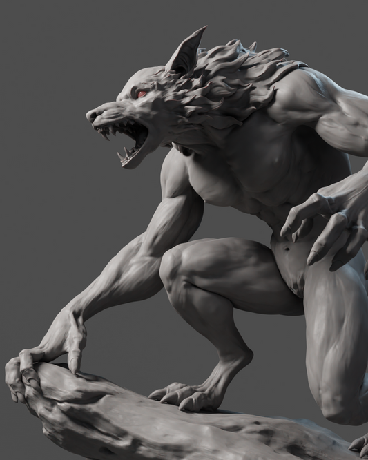 Arxila - Shadows of the Wolfsbane - Fangthrorn - 75mm Pin Up/Figure/Model/Diorama