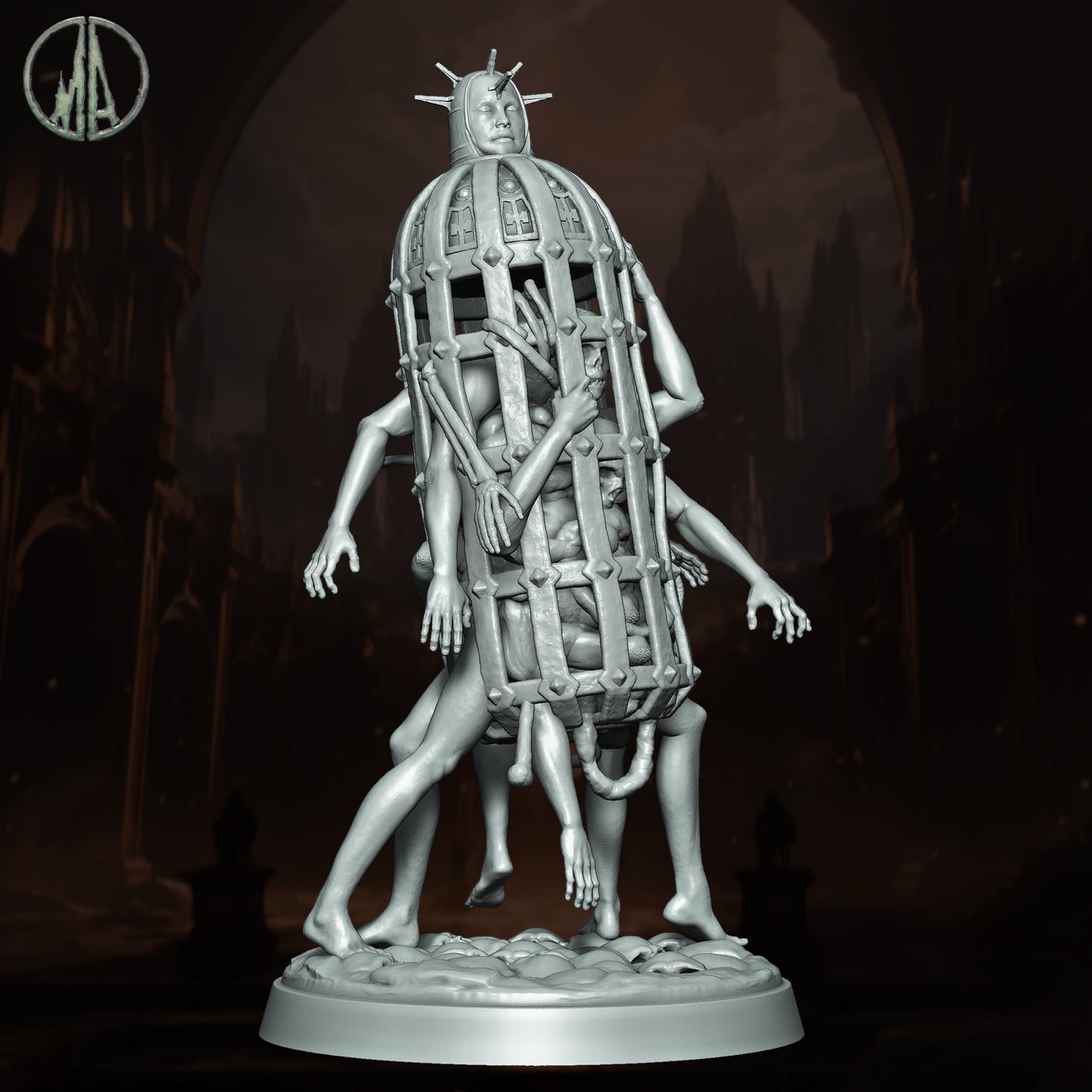 Monolith Arts - Underworld Creatures - Iron Maiden - DnD/TTRPG Figure/Miniature