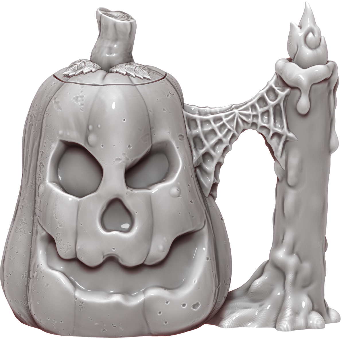Ars Moriendi - Mythic Mugs - Jack O'Lantern - DnD/TTRPG/Roleplaying/Wargames - Helios3DPrinting