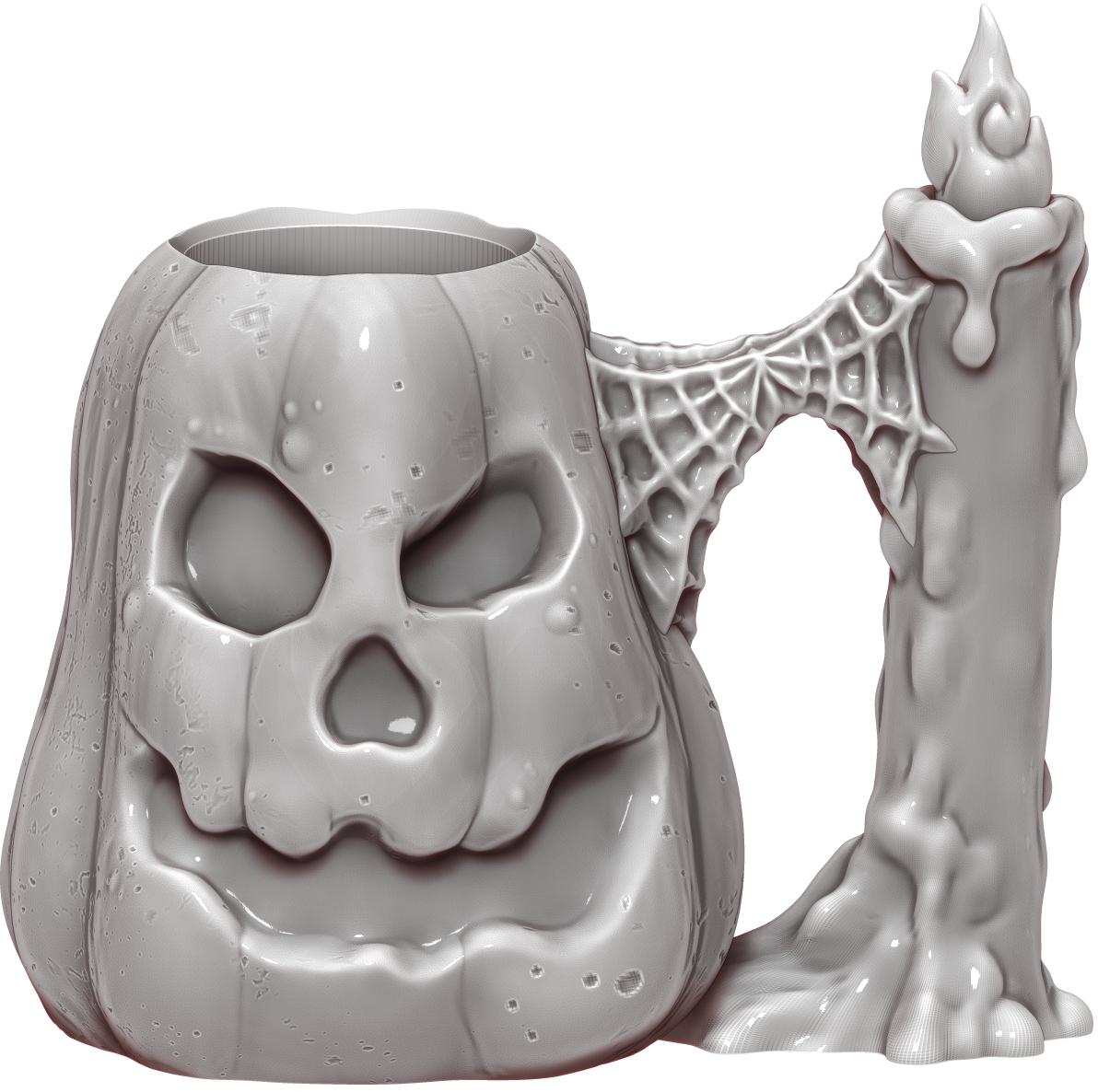 Ars Moriendi - Mythic Mugs - Jack O'Lantern - DnD/TTRPG/Roleplaying/Wargames - Helios3DPrinting
