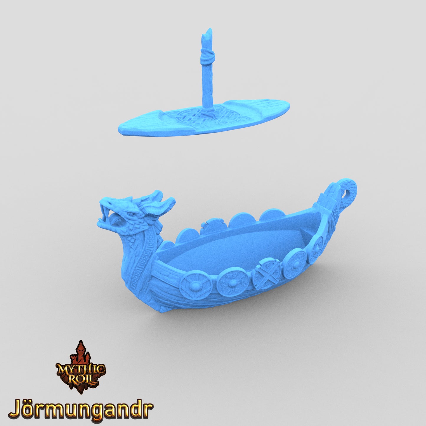 Mythic Roll - Dice Box/Case - Jörmungandr - DnD/Pathfinder/TTRPG