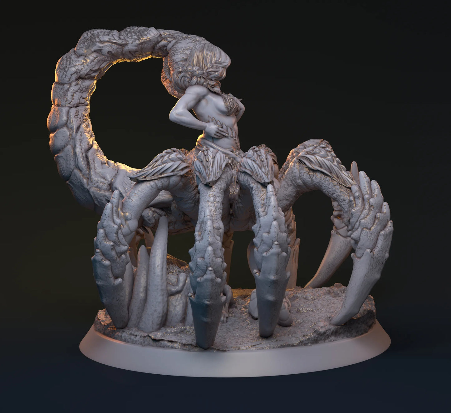 HardWitch Games - Jyorogumo - 75mm Pin Up/Figure/Model/Diorama