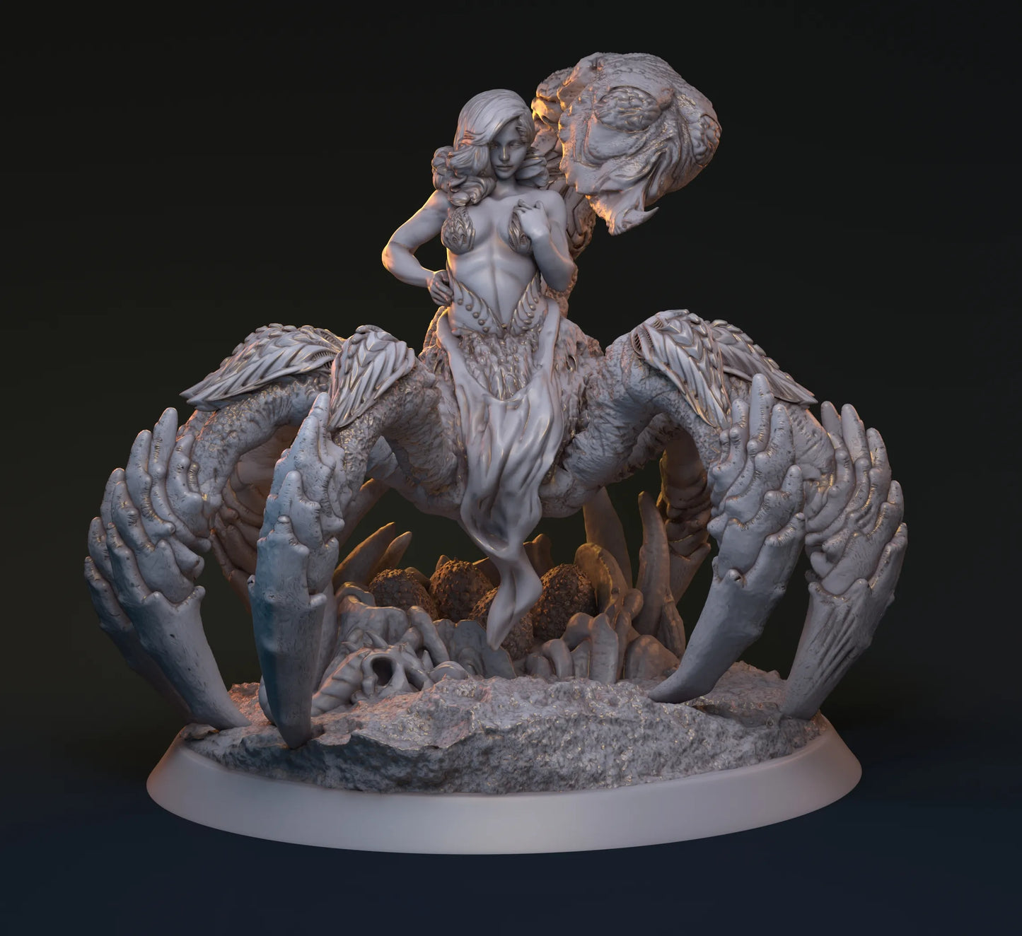 HardWitch Games - Jyorogumo - 75mm Pin Up/Figure/Model/Diorama