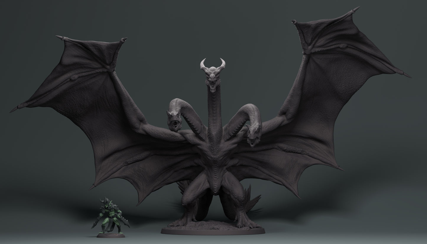 Dinoworld - Kingdoms #2 - Kaiju Carnivora - DnD/Pathfinder/TTRPG Figure