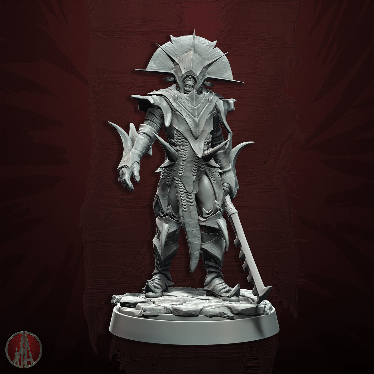 Monolith Arts - Orc Horde - Karzog #3 - DnD/TTRPG Figure/Miniature