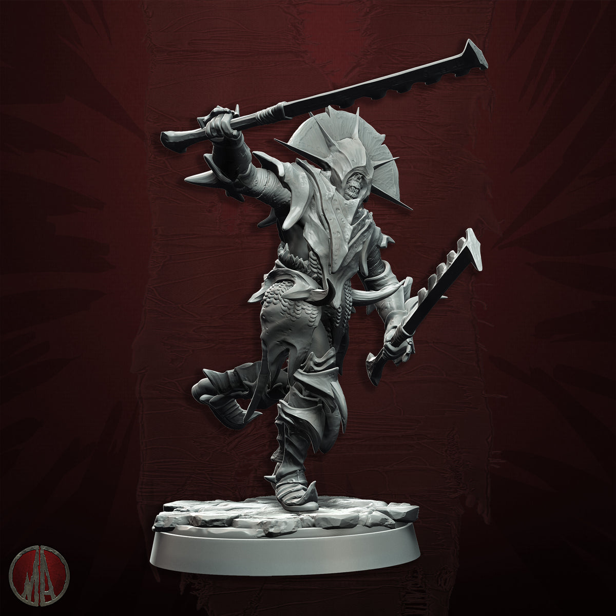 Monolith Arts - Orc Horde - Karzog #4 - DnD/TTRPG Figure/Miniature