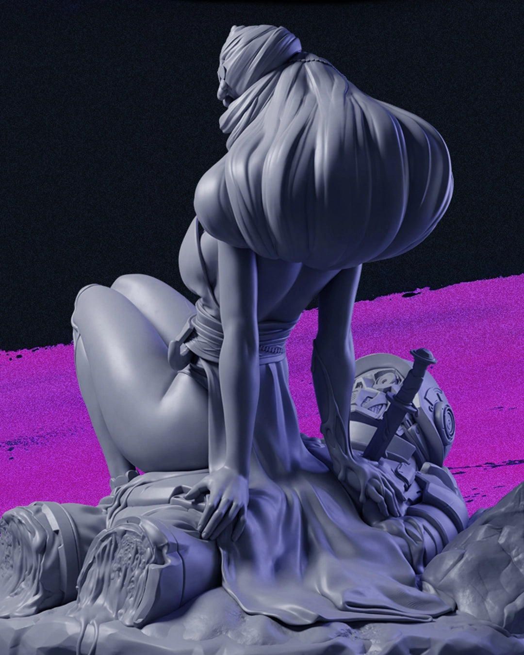 Arxila x Noobovich - Gypsy Vampire - 75/120mm Pin Up/Figure/Model/Diorama