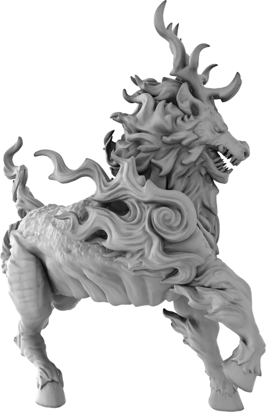 Brayan Nafarrate - Bestiary #5 - Kirin #2 - DnD/TTRPG Figure/Miniature