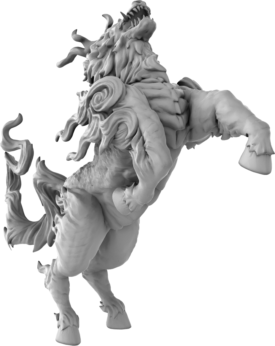 Brayan Nafarrate - Bestiary #5 - Kirin #3 - DnD/TTRPG Figure/Miniature