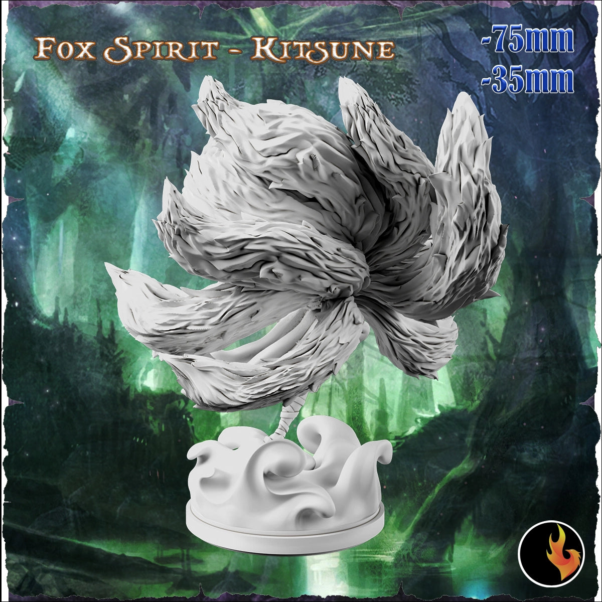 Ravi - Fantasy Girls #2 - Kitsune, Fox Spirit - 75/180mm Pin Up/Figure/Model/Diorama