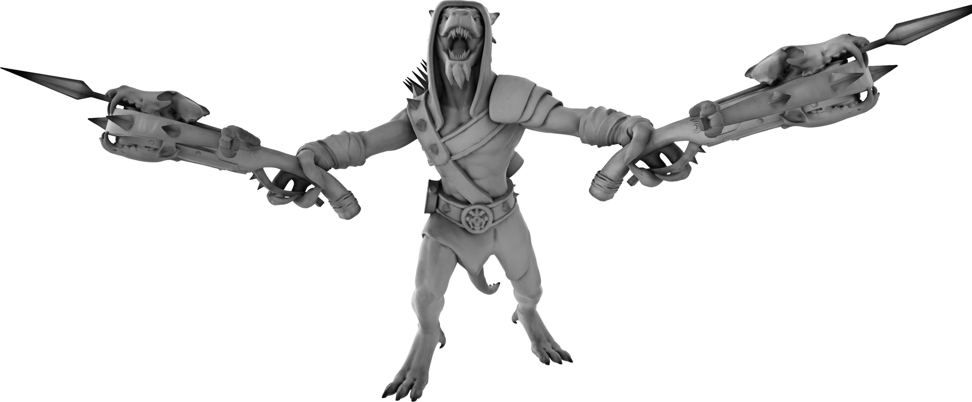 3 Amigos Miniatures - Kobold w/Crossbow - DnD/TTRPG Figure/Miniature - Helios3DPrinting