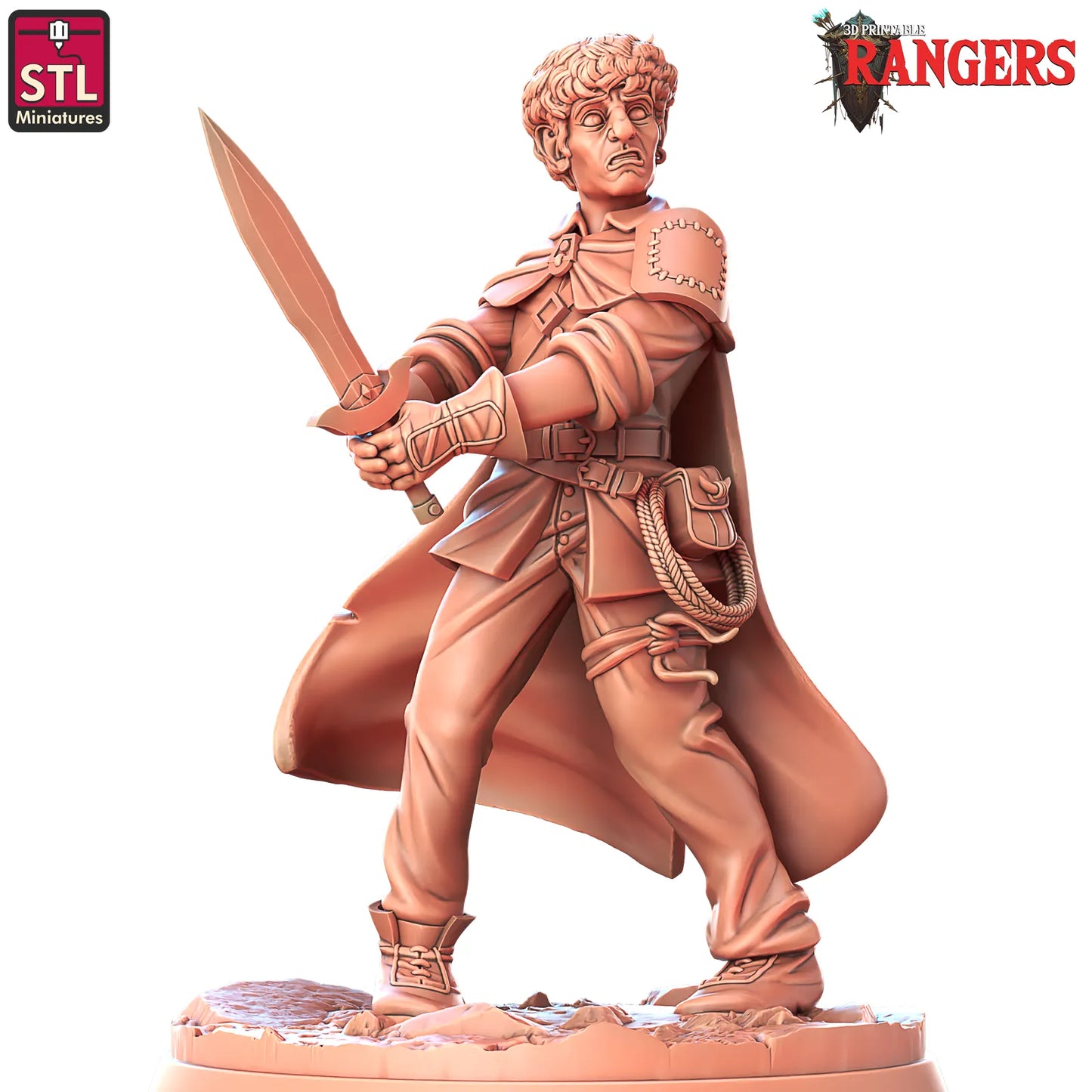 STL Miniatures - Recruit - DnD/TTRPG Figure/Miniature