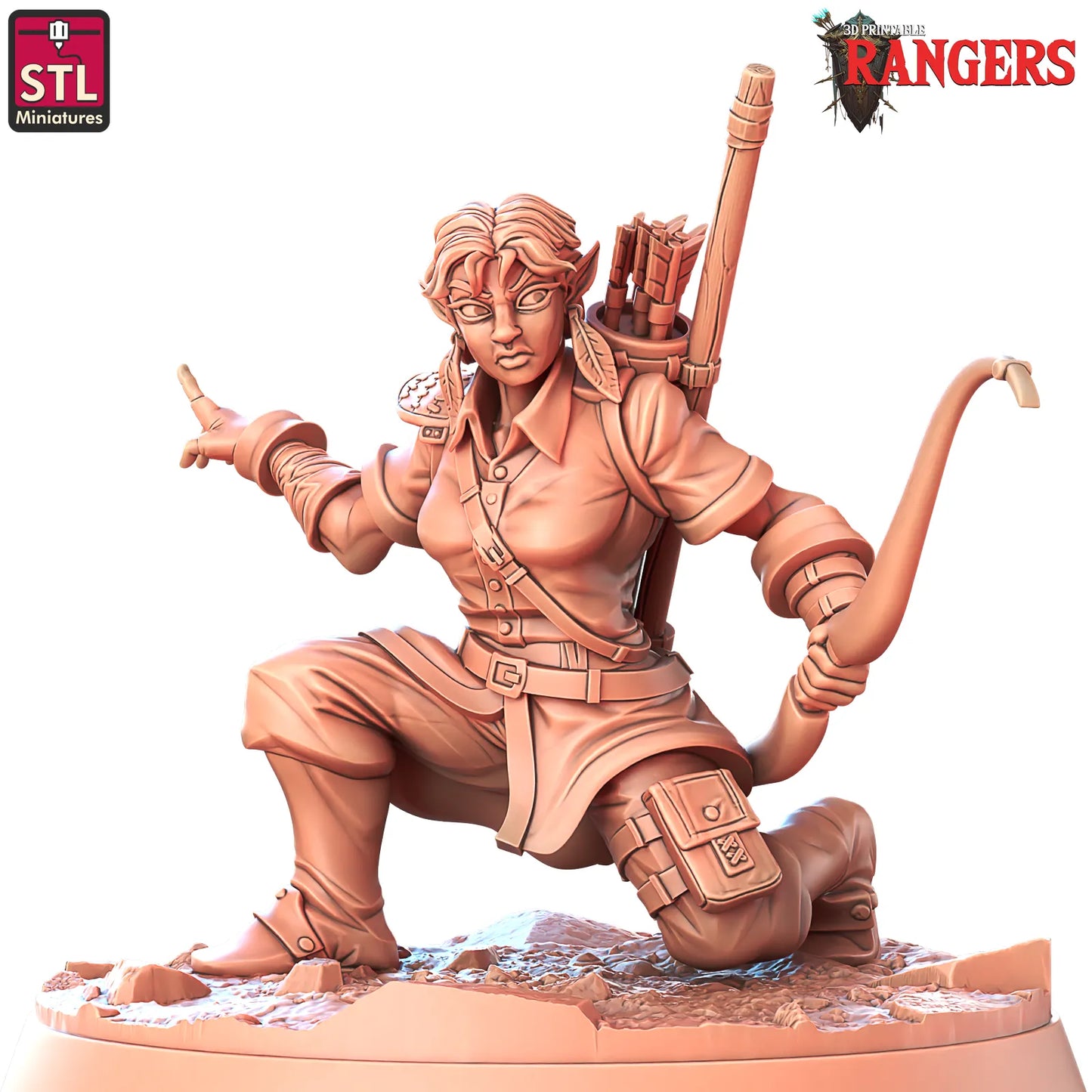 STL Miniatures - Tracker - DnD/TTRPG Figure/Miniature