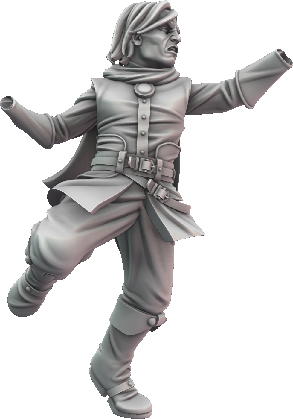 STL Miniatures - Ranger #1 - DnD/TTRPG Figure/Miniature