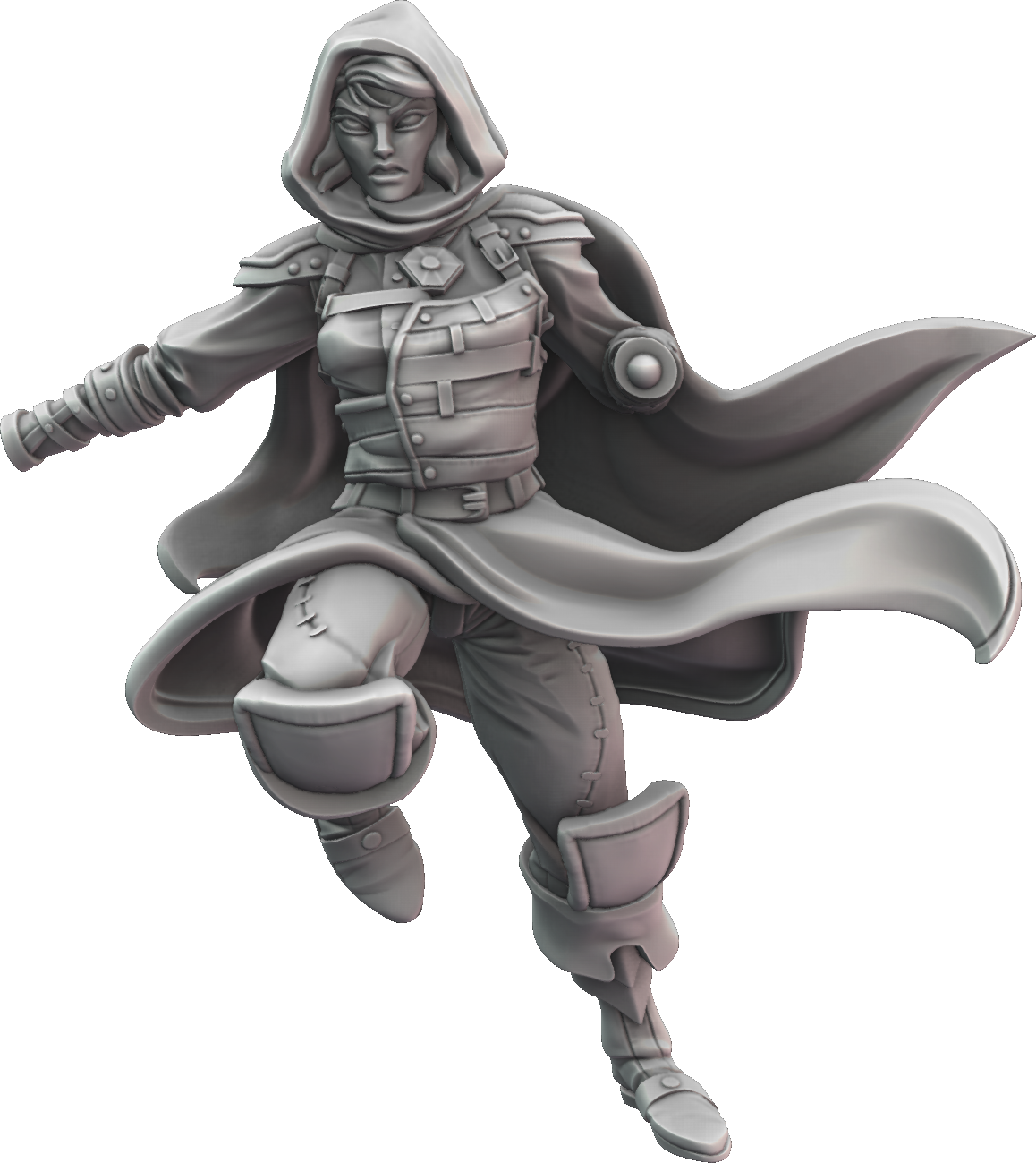 STL Miniatures - Ranger #2 - DnD/TTRPG Figure/Miniature