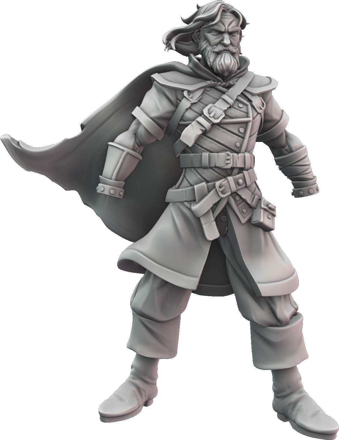 STL Miniatures - Ranger #3 - DnD/TTRPG Figure/Miniature