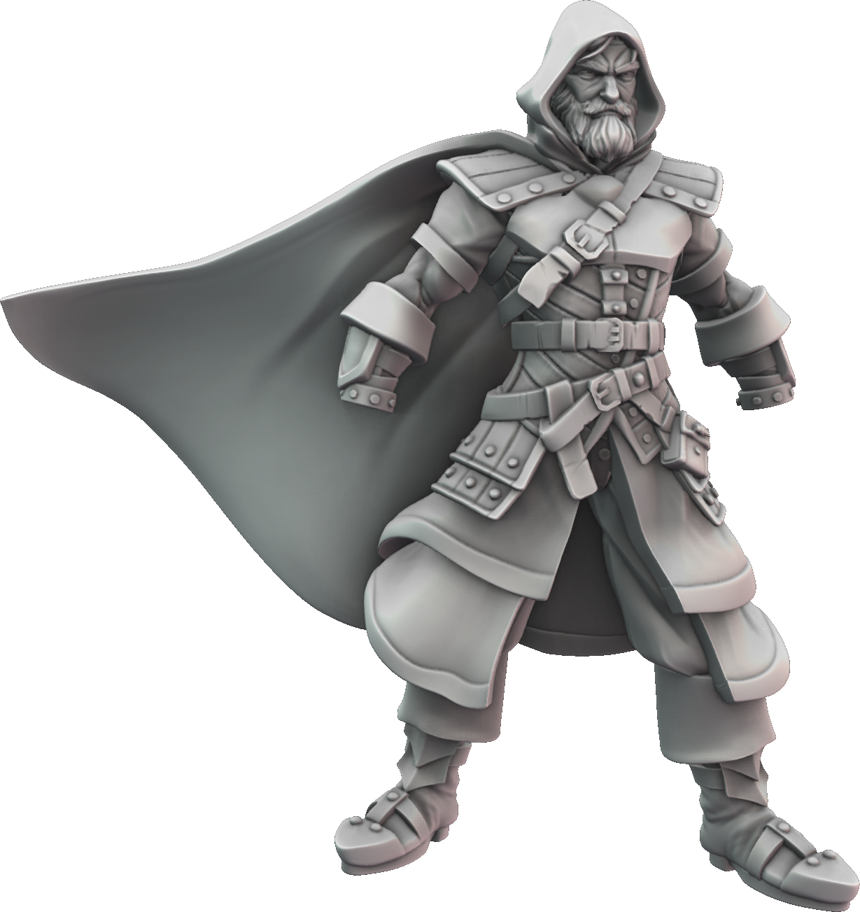 STL Miniatures - Ranger #3 - DnD/TTRPG Figure/Miniature