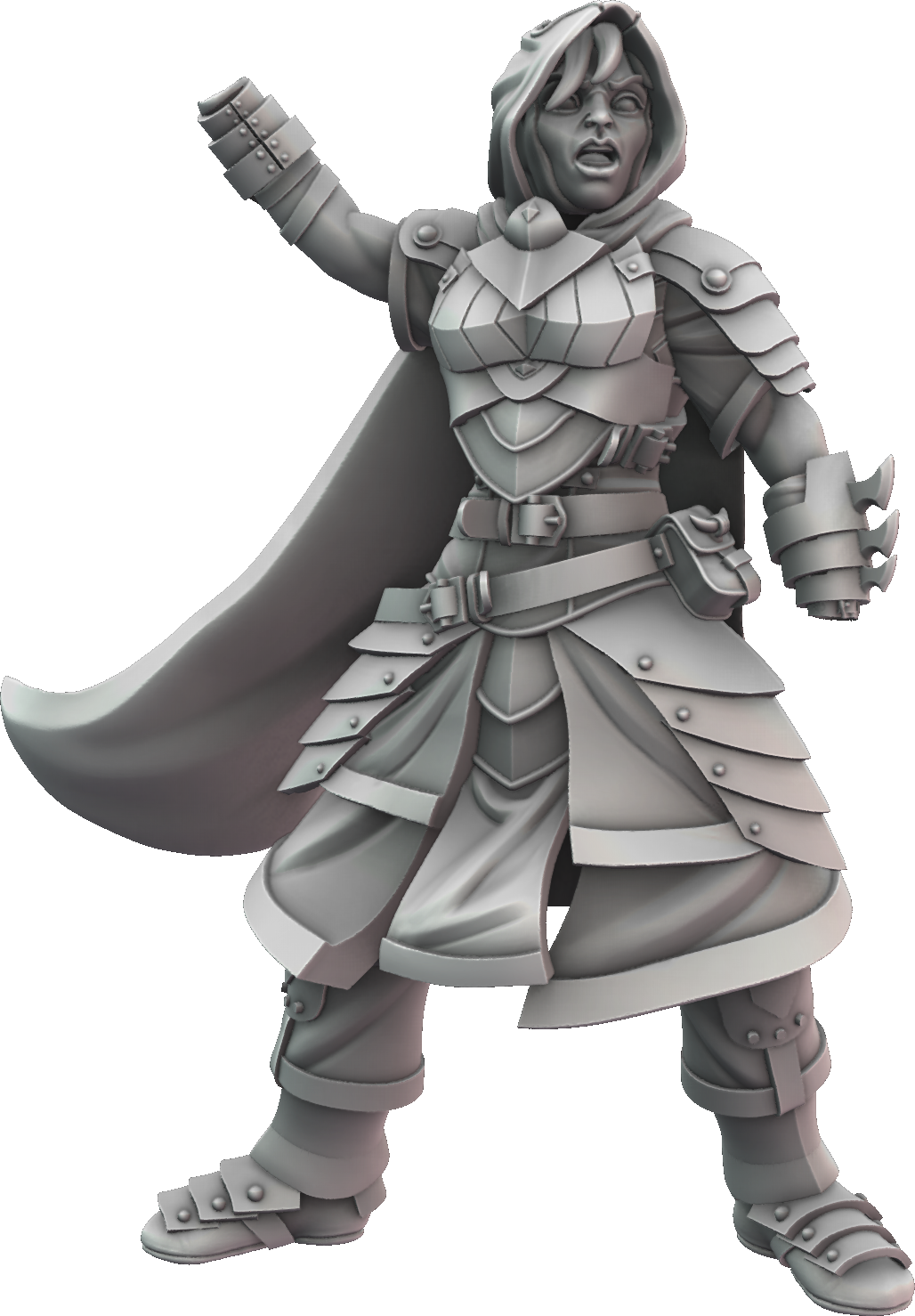 STL Miniatures - Ranger #4 - DnD/TTRPG Figure/Miniature