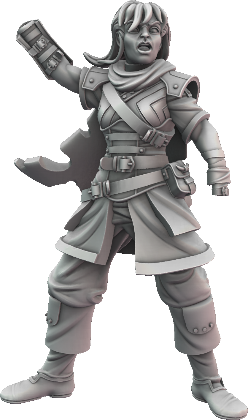 STL Miniatures - Ranger #4 - DnD/TTRPG Figure/Miniature