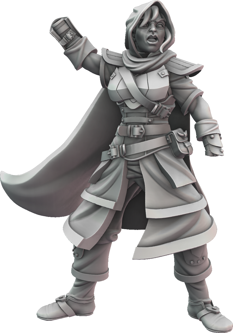 STL Miniatures - Ranger #4 - DnD/TTRPG Figure/Miniature