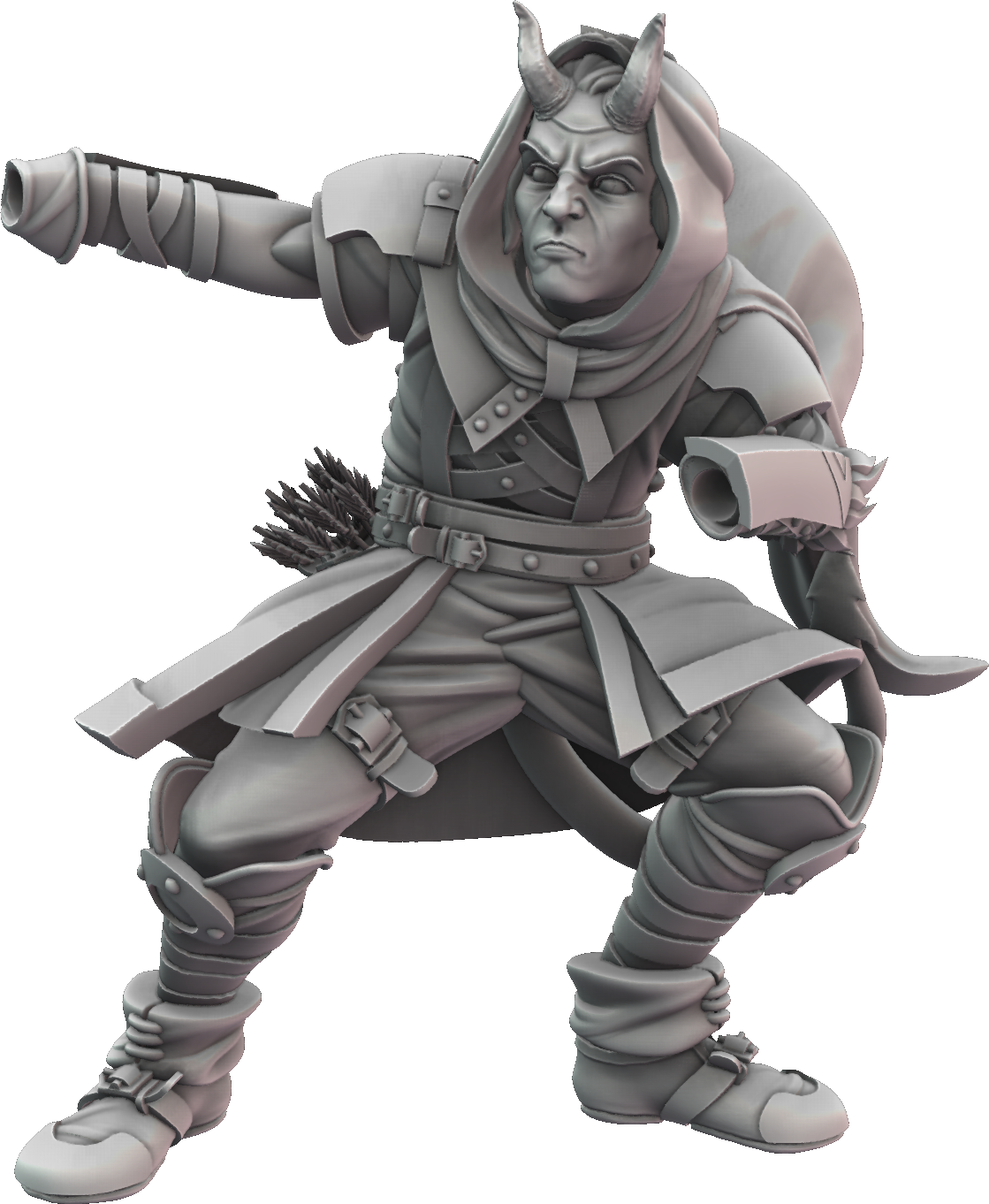 STL Miniatures - Ranger #5 - DnD/TTRPG Figure/Miniature