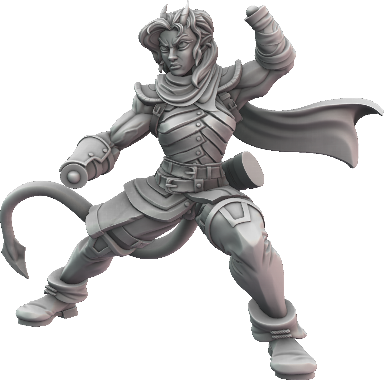 STL Miniatures - Ranger #6 - DnD/TTRPG Figure/Miniature