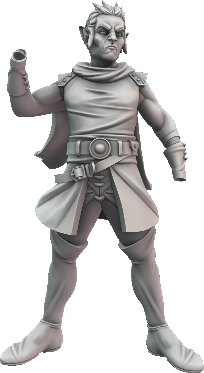 STL Miniatures - Ranger #7 - DnD/TTRPG Figure/Miniature