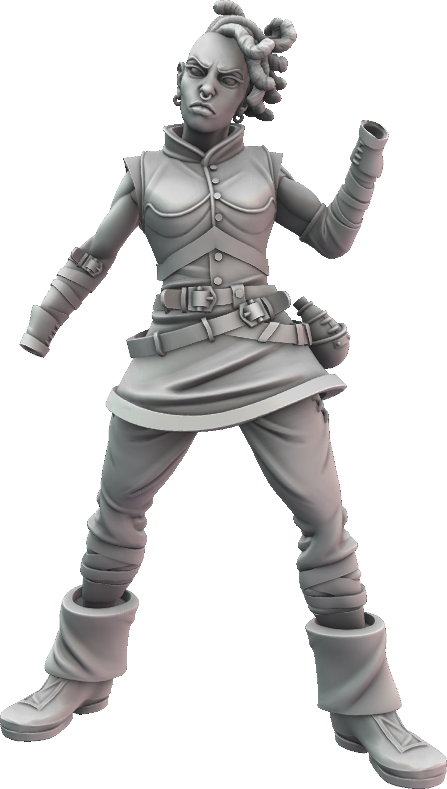 STL Miniatures - Ranger #9 - DnD/TTRPG Figure/Miniature