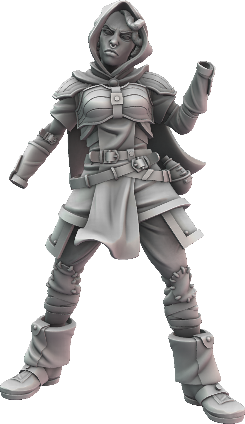 STL Miniatures - Ranger #9 - DnD/TTRPG Figure/Miniature
