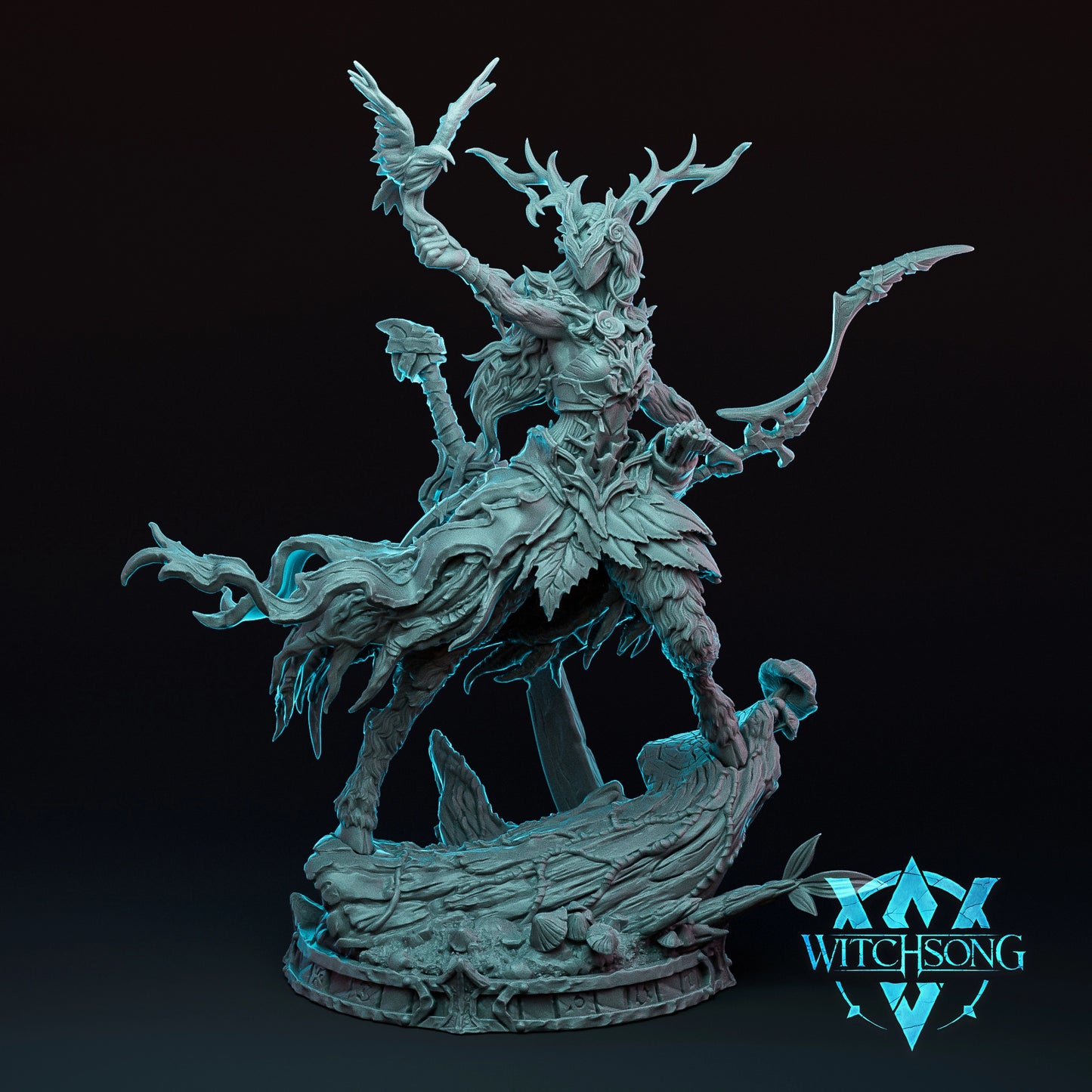 Witchsong Miniatures - Lady of the Grove - Helios3DPrinting