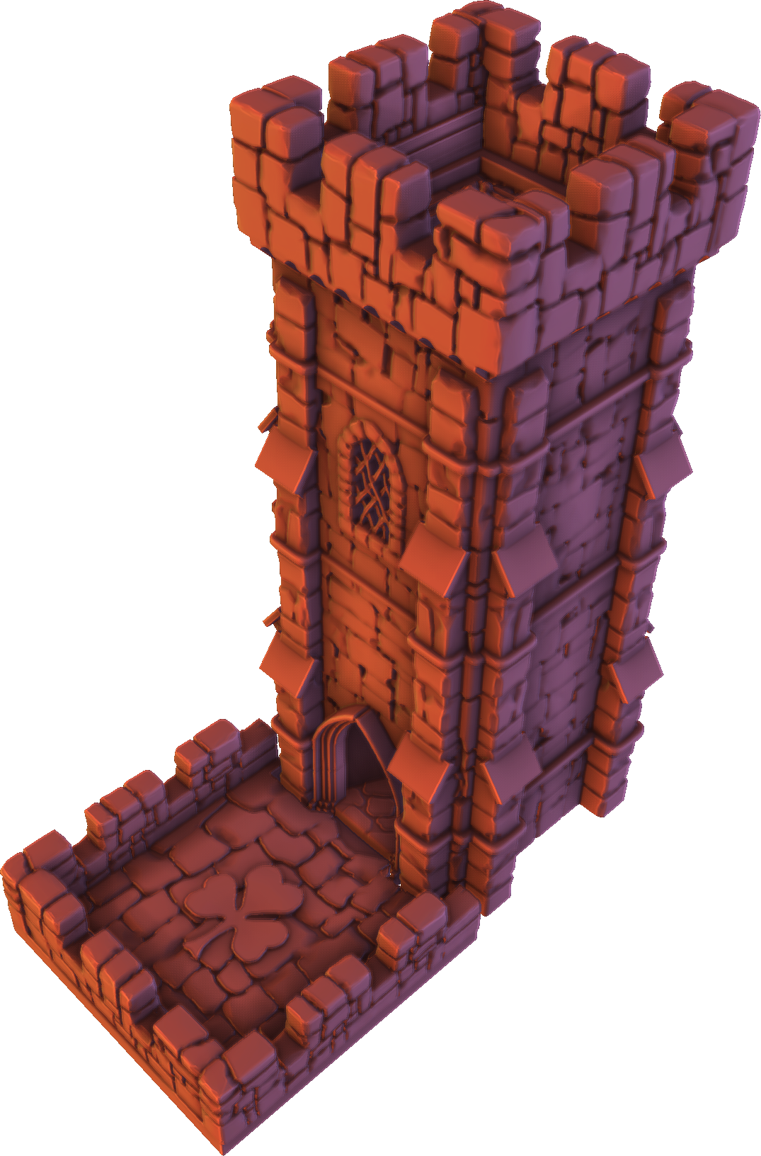 Crosslances - Dice Tower - Medieval - DnD/TTRPG/Roleplaying/Wargames