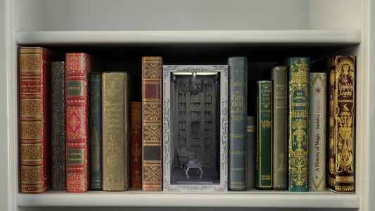 Crosslances - Book Nook/Shelf Insert - Library #2