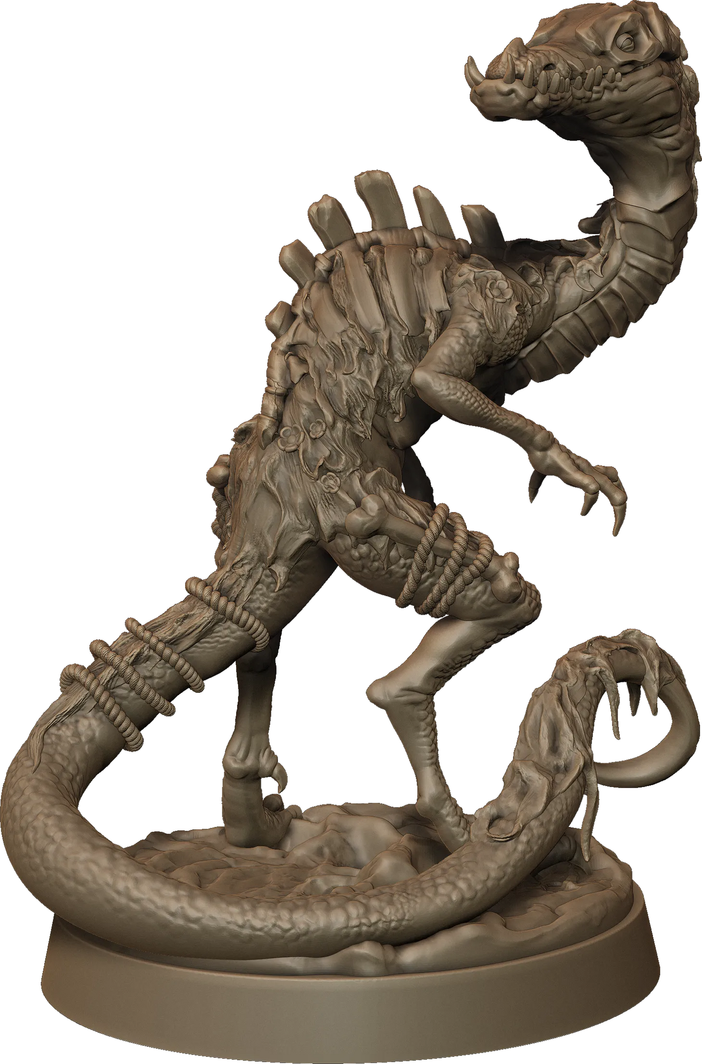Monolith Arts - Whispering Forest II - Lizard #1 - DnD/TTRPG Figure/Miniature