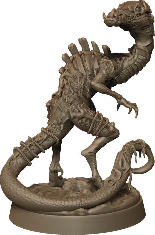 Monolith Arts - Whispering Forest II - Lizard #1 - DnD/TTRPG Figure/Miniature