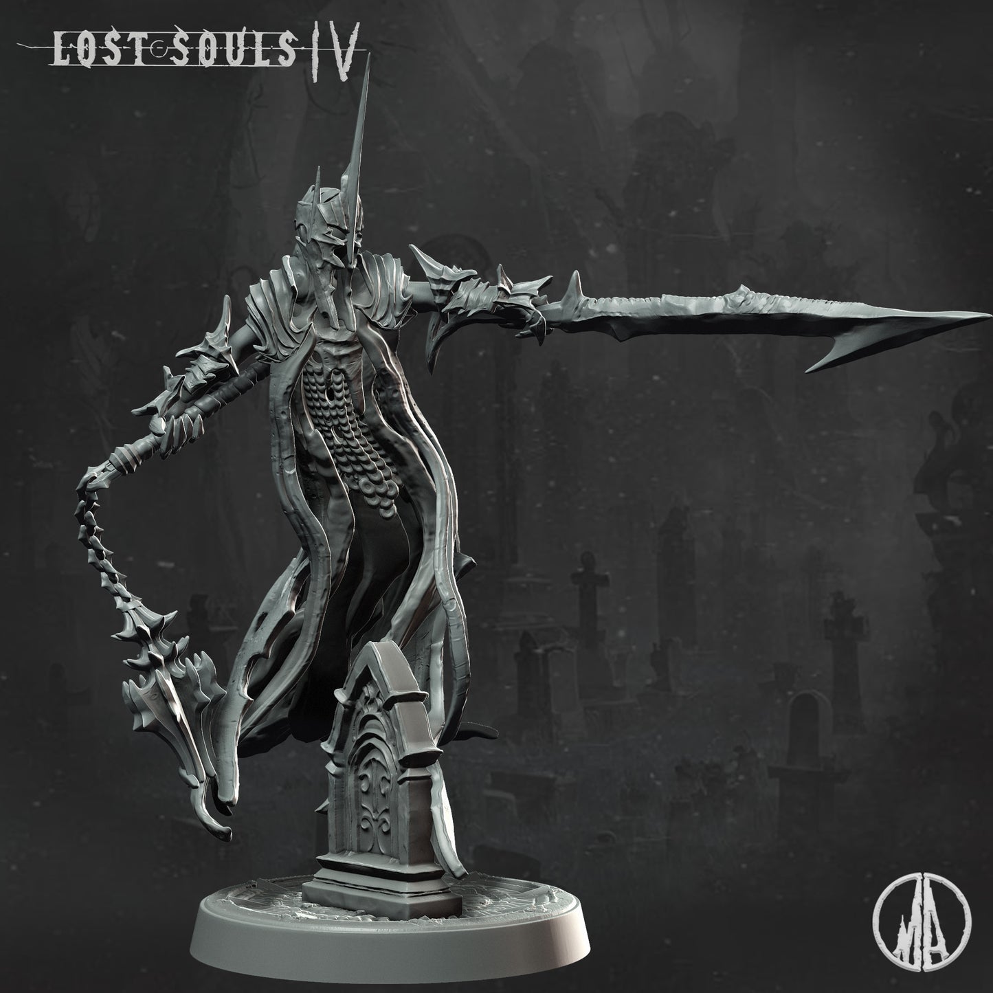 Monolith Arts - Lost Souls IV - Lost Whisper #1 - DnD/TTRPG Figure/Miniature