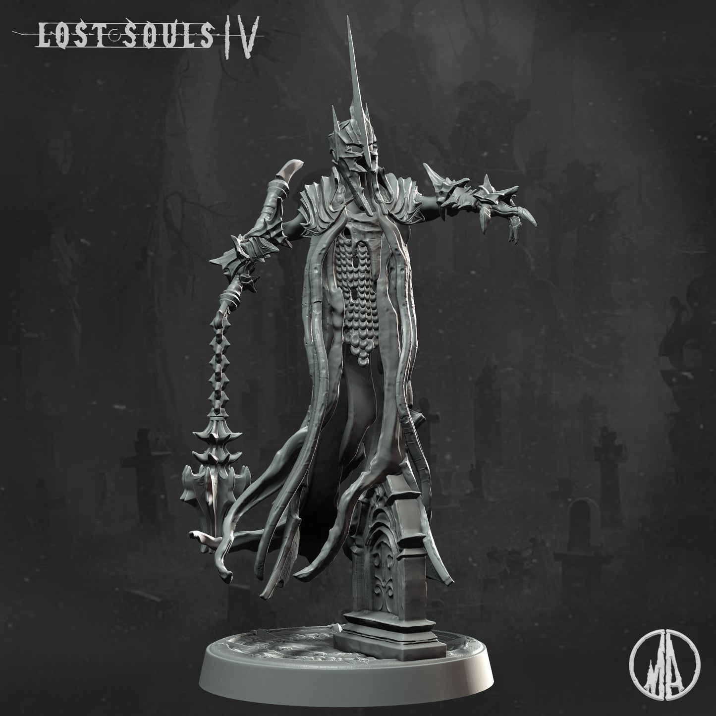Monolith Arts - Lost Souls IV - Lost Whisper #3 - DnD/TTRPG Figure/Miniature