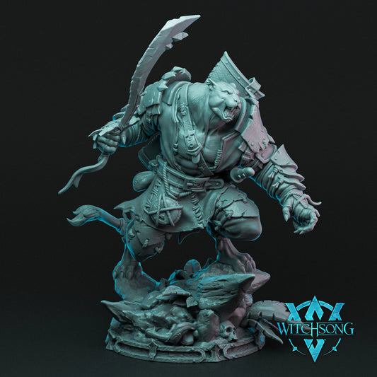Witchsong Miniatures - Lord of the Jungle - 2 Poses - DnD/TTRPG Figure/Miniature